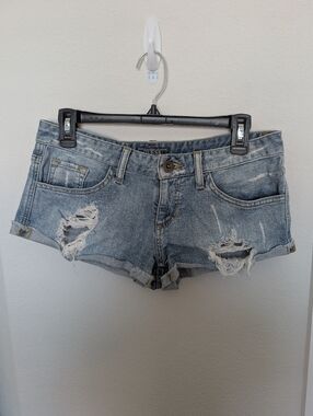 Guess Distressed Jean Shorts